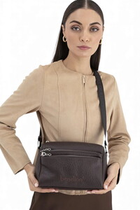 Benetton Soft Line Kahve Kadın Çapraz Askılı Çanta BNT1692