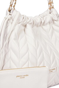  Pierre Cardin  Beyaz Kadın Omuz Çantası 05PC25Y10109-KLSA