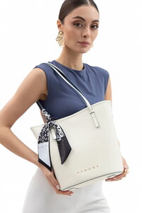 Sisley  Beyaz Kadın Omuz Çantası SLY161