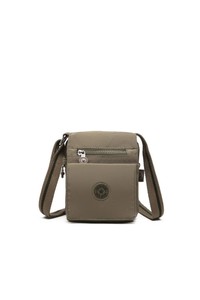  Smart Bags Krinkıl Açık Kahve Kumaş Kadın Çapraz Askılı Çanta SMB1190