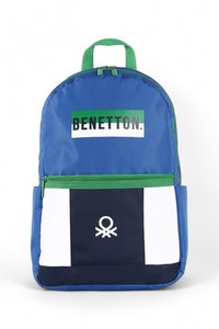 Benetton  Mavi Unisex Okul Sırt Çantası BEN04275