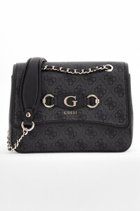Guess Izzy Antrasit Kadın Çapraz Askılı Çanta HWSG8654190