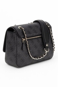  Guess Izzy Antrasit Kadın Çapraz Askılı Çanta HWSG8654190