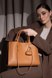 Sisley  Camel Kadın Omuz Çantası SLY151