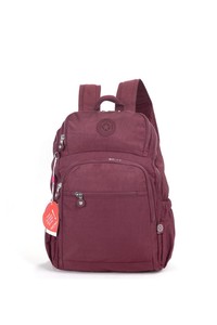 Smart Bags Krinkıl Bordo-New Kadın Sırt Çantası SMK 3084
