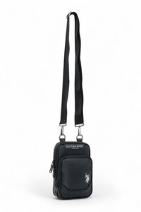 U.S. Polo Assn.  Siyah Unisex Postacı Çantası PLEVR23656