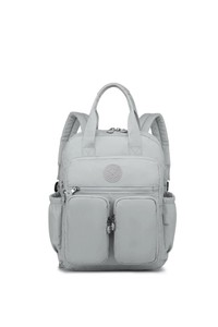 Smart Bags Krinkıl Açık Gri Kadın Sırt Çantası SMB3187