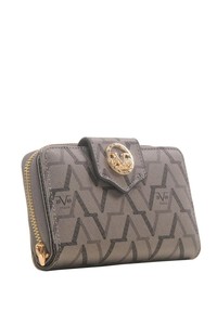 19V69 ITALIA Monogram Lame Kadın Portföy & Clutch Çanta 4194