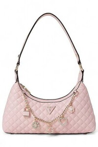 Guess Everlee Pembe Kadın Omuz Çantası HWEG8679180