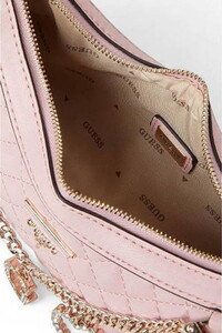  Guess Everlee Pembe Kadın Omuz Çantası HWEG8679180