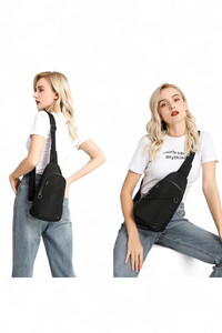  Smart Bags Krinkıl Siyah Kadın Body Bag SMB1239