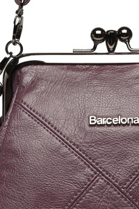  21Kbarcelona  Mürdüm Kadın Çapraz Askılı Çanta BRC1848