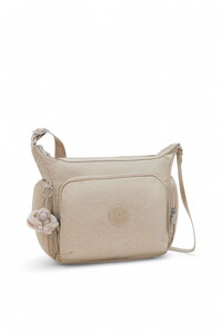  Kipling Gabb Sign Beige Emb Kadın Omuz Çantası KI3945