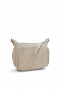  Kipling Gabb Sign Beige Emb Kadın Omuz Çantası KI3945