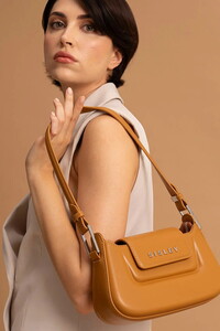 Sisley  Camel Kadın Omuz Çantası SLY115