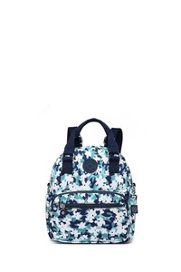 Smart Bags Krinkıl Yeşil-Çiçekli Kadın Sırt Çantası SMK 3111