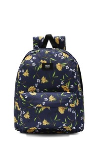 Vans  Lacivert Çiçekli Unisex Sırt Çantası VN0A5E2S Mn Old Skool H2O Backpack