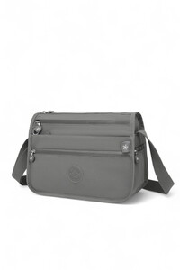  Smart Bags Krinkıl Koyu Gri Kadın Çapraz Askılı Çanta SMB1128
