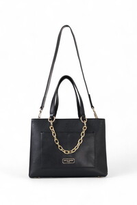 Pierre Cardin Logo Detaylı Siyah Kadın El Çantası 05PC25K101-P