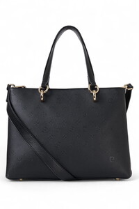  Pierre Cardin Logo Detaylı Siyah Kadın El Çantası 05PC25K101-P