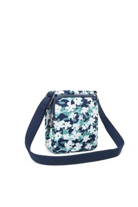  Smart Bags Krinkıl Yeşil Çiçekli Kadın Çapraz Askılı Çanta SMB1190