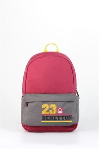 Benetton  Bordo Unisex Sırt Çantası BEN76014