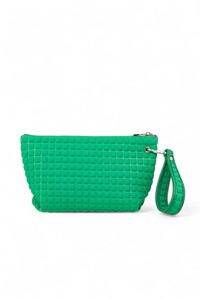  Bilik Deri Scuba Yeşil Kadın Portföy & Clutch Çanta YELİZ