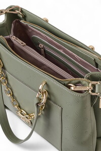  Pierre Cardin Logo Detaylı Yeşil Kadın El Çantası 05PC25K101-P