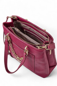  Pierre Cardin Logo Detaylı Vişne Kadın El Çantası 05PC25K101-P