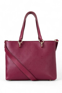  Pierre Cardin Logo Detaylı Vişne Kadın El Çantası 05PC25K101-P