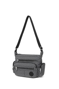  Smart Bags Krinkıl Siyah/Beyaz Kadın Çapraz Askılı Çanta SMB1008