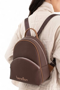  Benetton  Kahve-Camel Kadın Sırt Çantası BNT1676