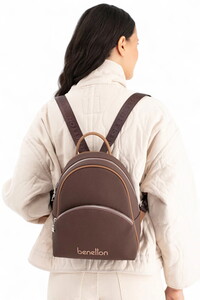 Benetton  Kahve-Camel Kadın Sırt Çantası BNT1676