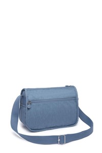  Smart Bags Krinkıl Buz Mavi Kadın Çapraz Askılı Çanta SMB1128