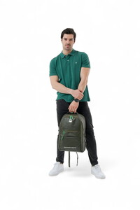  Benetton  Haki Unisex Okul Sırt Çantası 20831