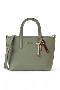  Pierre Cardin Logo Detaylı Yeşil Kadın El Çantası 05PC25K102-P