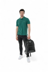  Benetton  Siyah Unisex Okul Sırt Çantası 20843