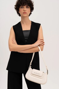  Sisley  Beyaz Kadın Omuz Çantası SLY115