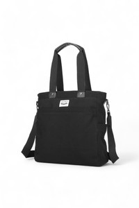  Smart Bags Kanvas Siyah Kadın Omuz Çantası SMB1309