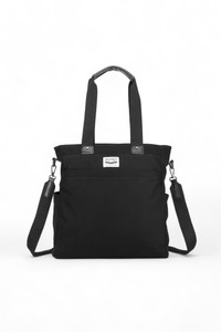 Smart Bags Kanvas Siyah Kadın Omuz Çantası SMB1309
