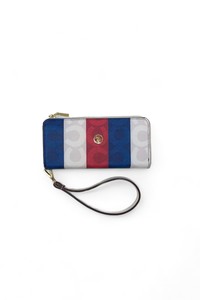  U.S. Polo Assn.  Lacivert/Beyaz Kadın Portföy & Clutch Çanta USC23369