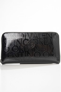 Valentino Orlandi  Siyah Rugan Kadın Portföy & Clutch Çanta VLT080