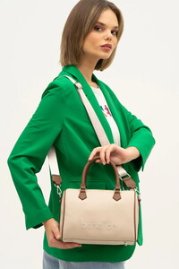 Benetton  Bej/Kahve Kadın El Çantası BNT1348