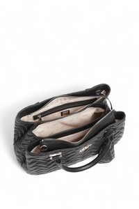  Guess Melisandra Siyah Kadın Omuz Çantası HWQG9653070