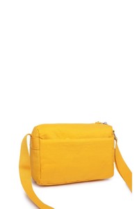  Smart Bags Krinkıl Hardal Kumaş Kadın Çapraz Askılı Çanta SMB1006