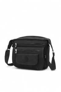  Smart Bags Krinkıl Siyah Kadın Çapraz Askılı Çanta SMB 3005