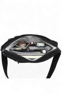  Smart Bags Krinkıl Siyah Kadın Çapraz Askılı Çanta SMB 3005