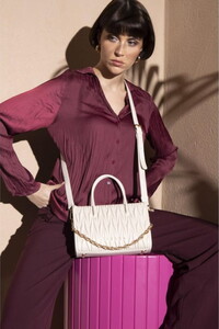 Sisley  Bej Kadın El Çantası SLY179