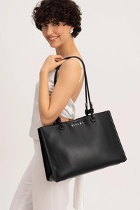 Sisley  Siyah Kadın Omuz Çantası SLY083