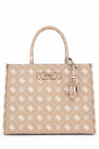 Guess Silia Koyu Bej Kadın El Çantası HWGP9890220